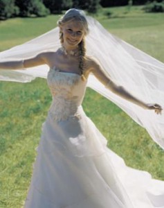 Edinburgh Wedding – Dress by Pronuptia