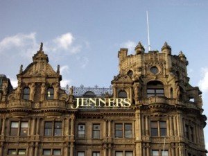 Jenners, stylish shopping in Edinburgh